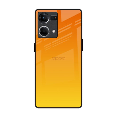 Sunset Oppo F21s Pro Glass Back Cover Online
