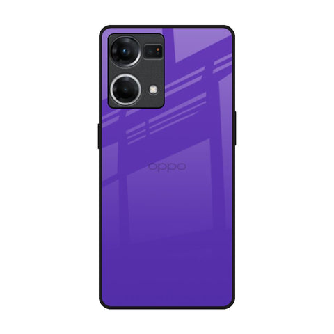 Amethyst Purple Oppo F21s Pro Glass Back Cover Online