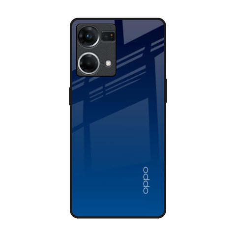 Very Blue Oppo F21s Pro Glass Back Cover Online