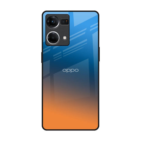 Sunset Of Ocean Oppo F21s Pro Glass Back Cover Online