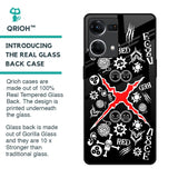 Red Zone Glass Case for Oppo F21s Pro