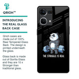 Real Struggle Glass Case for Oppo F21s Pro