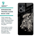 Brave Lion Glass Case for Oppo F21s Pro