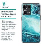 Sea Water Glass Case for Oppo F21s Pro