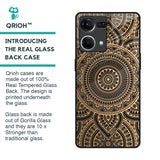 Luxury Mandala Glass Case for Oppo F21s Pro