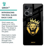 Lion The King Glass Case for Oppo F21s Pro