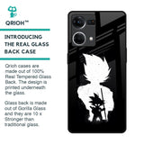 Monochrome Goku Glass Case for Oppo F21s Pro