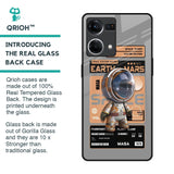 Space Ticket Glass Case for Oppo F21s Pro