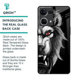 Wild Lion Glass Case for Oppo F21s Pro