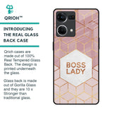 Boss Lady Glass Case for Oppo F21s Pro