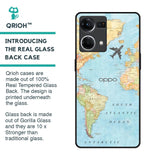 Fly Around The World Glass Case for Oppo F21s Pro