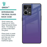 Indigo Pastel Glass Case For Oppo F21s Pro