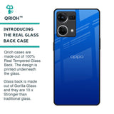 Egyptian Blue Glass Case for Oppo F21s Pro