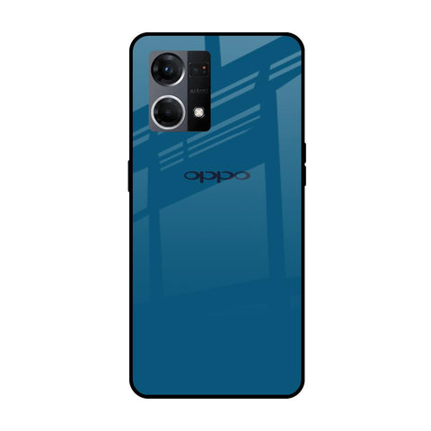 Cobalt Blue Oppo F21s Pro Glass Cases & Covers Online