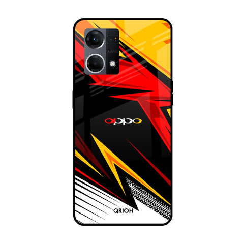 Race Jersey Pattern Oppo F21s Pro Glass Cases & Covers Online