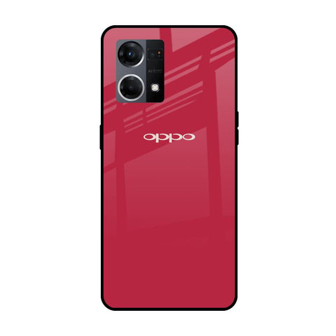 Solo Maroon Oppo F21s Pro Glass Cases & Covers Online