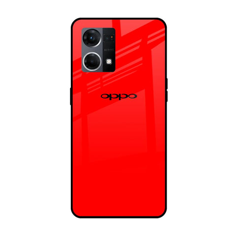 Blood Red Oppo F21s Pro Glass Cases & Covers Online