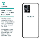 Arctic White Glass Case for Oppo F21s Pro
