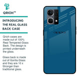 Cobalt Blue Glass Case for Oppo F21s Pro