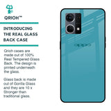 Oceanic Turquiose Glass Case for Oppo F21s Pro