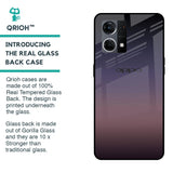 Grey Ombre Glass Case for Oppo F21s Pro