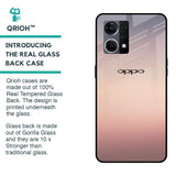 Golden Mauve Glass Case for Oppo F21s Pro