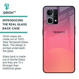 Sunset Orange Glass Case for Oppo F21s Pro