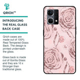 Shimmer Roses Glass case for Oppo F21s Pro