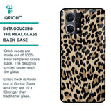 Leopard Seamless Glass Case For Oppo F21s Pro