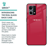 Solo Maroon Glass case for Oppo F21s Pro