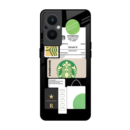 Coffee Latte Oppo F21s Pro 5G Glass Back Cover Online