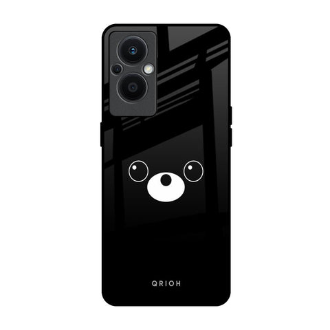 Cute Bear Oppo F21s Pro 5G Glass Back Cover Online