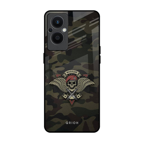 Army Warrior Oppo F21s Pro 5G Glass Back Cover Online
