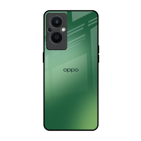Green Grunge Texture Oppo F21s Pro 5G Glass Back Cover Online