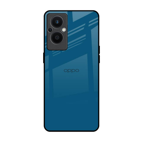 Cobalt Blue Oppo F21s Pro 5G Glass Back Cover Online