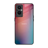 Dusty Multi Gradient Oppo F21s Pro 5G Glass Back Cover Online