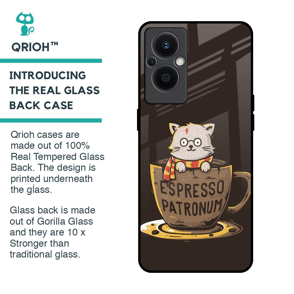 Tea With Kitty Glass Case For Oppo F21s Pro 5G