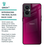 Pink Burst Glass Case for Oppo F21s Pro 5G