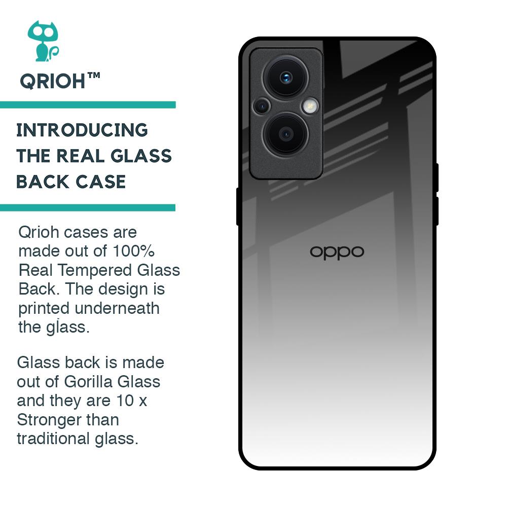 Zebra Gradient Glass Case for Oppo F21s Pro 5G