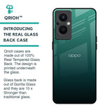 Palm Green Glass Case For Oppo F21s Pro 5G