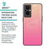 Pastel Pink Gradient Glass Case For Oppo F21s Pro 5G