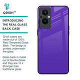 Amethyst Purple Glass Case for Oppo F21s Pro 5G