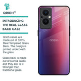 Multi Shaded Gradient Glass Case for Oppo F21s Pro 5G