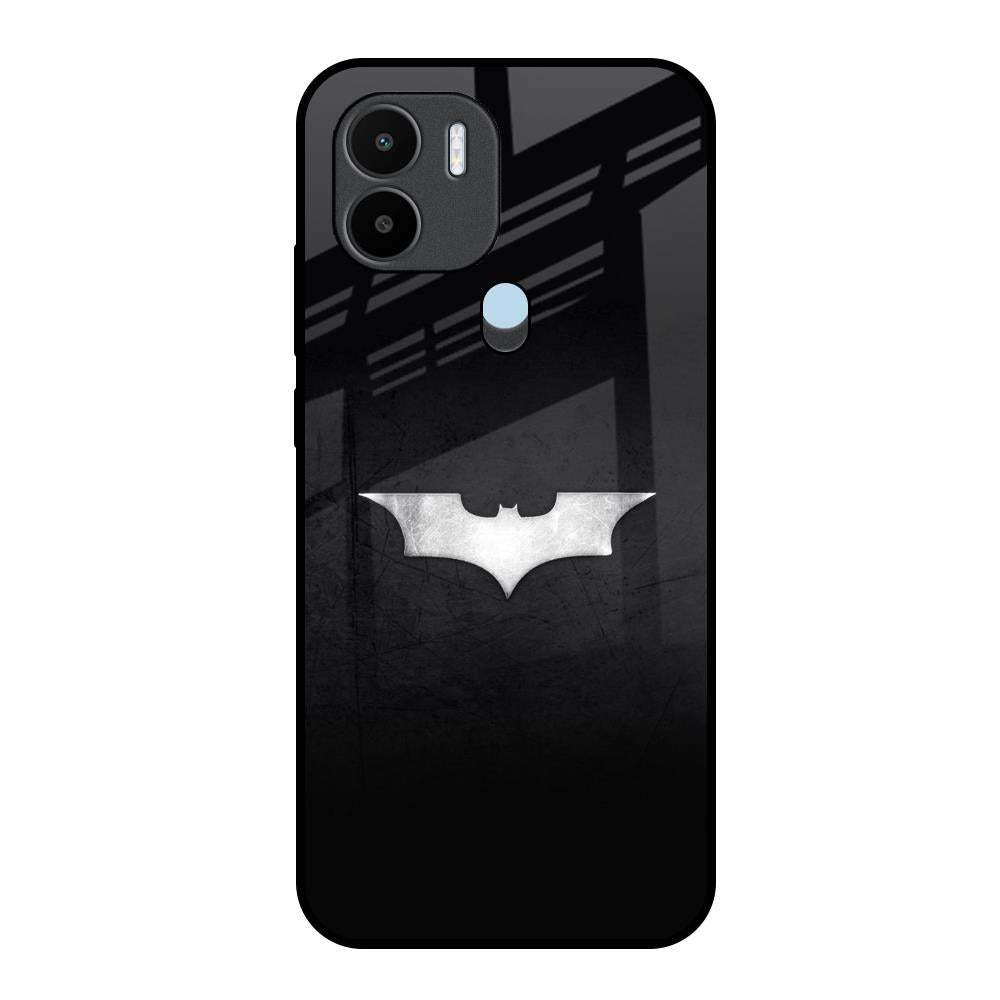 Super Hero Logo Redmi A1 Plus Glass Back Cover Online