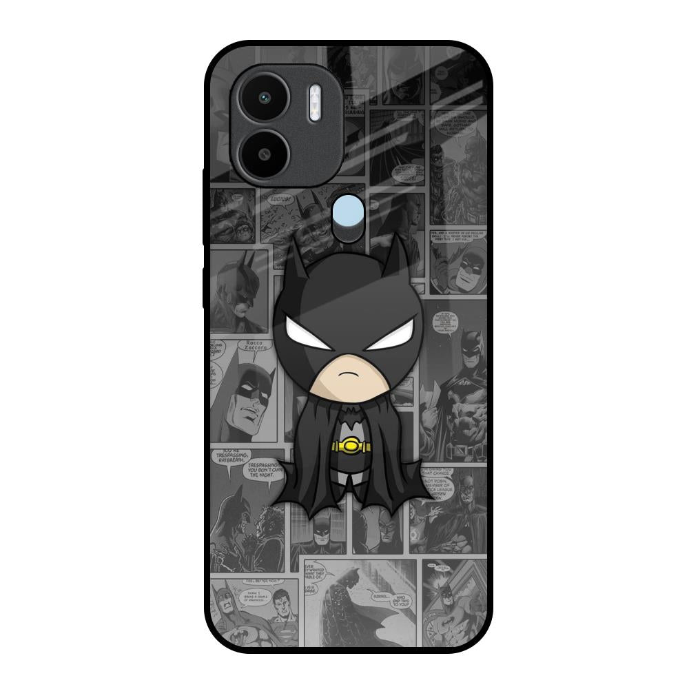 Cartoon Art Redmi A1 Plus Glass Back Cover Online