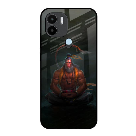Lord Hanuman Animated Redmi A1 Plus Glass Back Cover Online