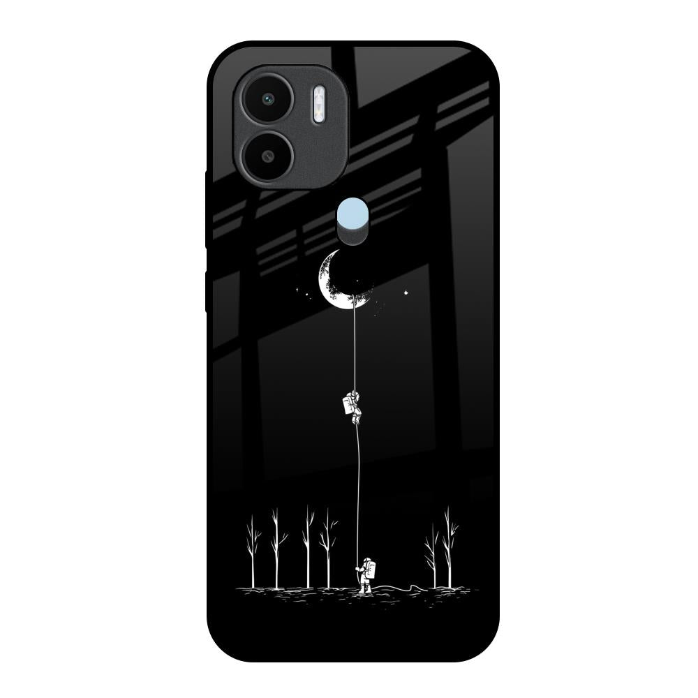 Catch the Moon Redmi A1 Plus Glass Back Cover Online