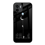Catch the Moon Redmi A1 Plus Glass Back Cover Online