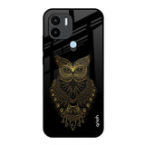 Golden Owl Redmi A1 Plus Glass Back Cover Online