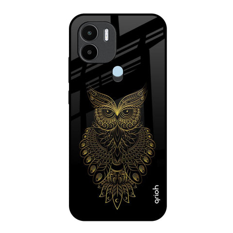 Golden Owl Redmi A1 Plus Glass Back Cover Online